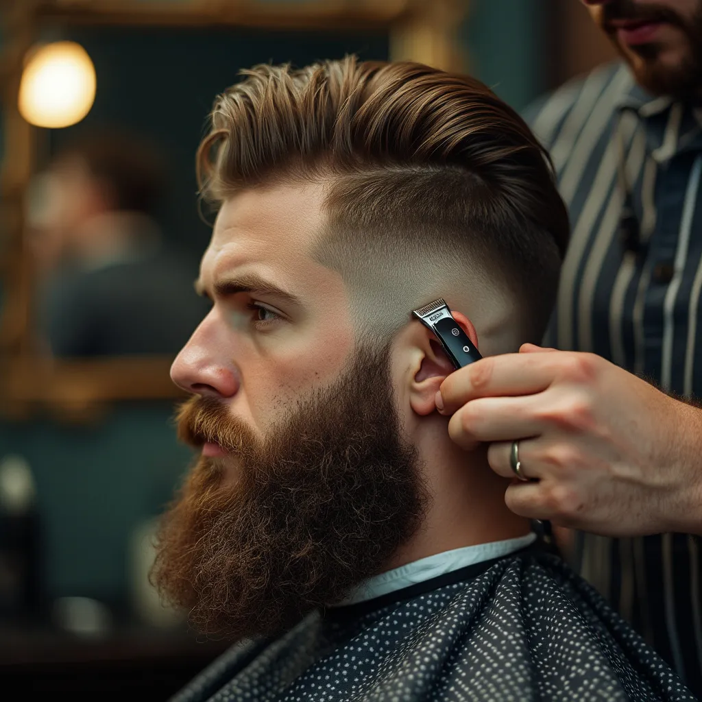 Arreglo de barba clásico